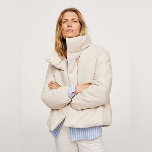 MANGO Quilt Jacket XXS